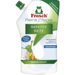 Нежное жидкое мыло для детей, FROSCH Baby, Дой-пак, 500мл