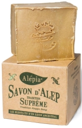 Мыло Алеппское с 1% маслом лавра Tradition Supreme, Алепия, 190г