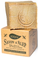 Мыло Алеппское 5% Лаврового Масла, Алепия, 190г
