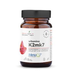 Витамин K2MK7 MenaQ7® 200 мкг, Aura Herbals, 30 капсул