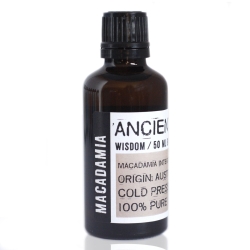 Olej Bazowy z Orzechów Makadamii, Ancient Wisdom, 50ml