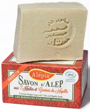 Premium Aleppo soap with 7 Oils, Alepia, 125g