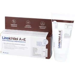 Linoichtiol A+E - krem ichtiolowy z witaminą A i E, Ziołolek, 50g