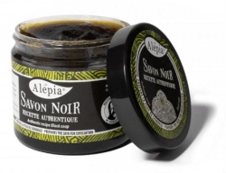 Черное мыло-пилинг, Savon Noir Supreme, Алепия, 200г