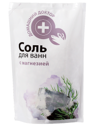 Соль для ванн с магнезией, Домашний доктор, 500 г
