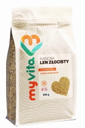 Len Złocisty, Nasiona, Myvita, 500 g