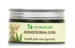 Konopny Naturalny Peeling Solny do Ciała Detoksykujący, Dr.Biokord, 250ml