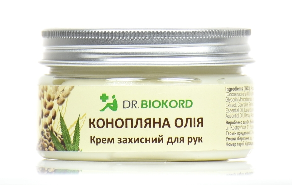 Защитный Крем для Рук Конопляное Масло, Dr.Biokord, 100 мл