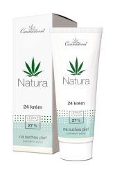 Увлажняющий крем для сухой кожи Natura, Cannaderm, 75г
