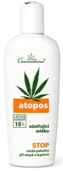 Молочко для тела с конопляным маслом Atopos, Cannaderm, 150мл