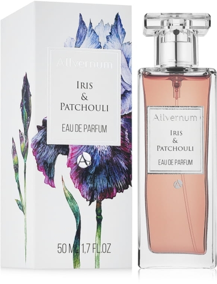 Iris &amp; Patchouli Eau de Parfum, Allvernum, 50ml