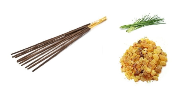 Oliban i Wetiweria Kadzidełka Aromatyczne, 100% Naturalne - Aromatika