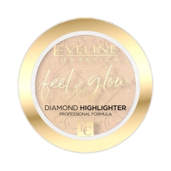 Хайлайтер для лица Eveline Feel The Glow Diamond Highlighter - 01 Sparkle
