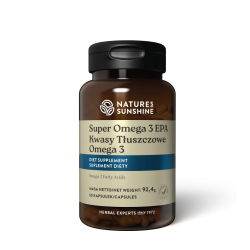 Супер Омега 3 ПНЖК, Nature's Sunshine, 60 капсул