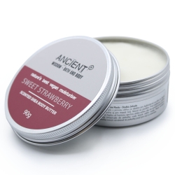 Sweet Strawberry Scented Shea Body Butter, 90g