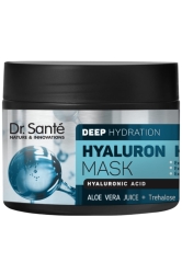 Гиалуроновая маска для волос Глубокое увлажнение, Dr. Sante Hyaluron Hair