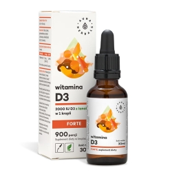 Vitamin D3 Forte 2000IU, Drops, Aura Herbals, 30ml