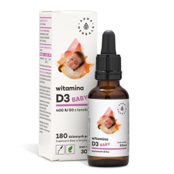 Vitamin D3 Baby 400IU, Drops, Aura Herbals, 30ml