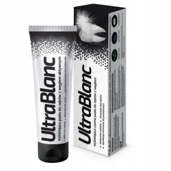 UltraBlanc Whitening Black Toothpaste with Activated Charcoal, 75ml