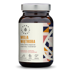 Moja Wątroba: Karczoch + Ostropest + Kurkuma, Aura Herbals, 60 kapsułek