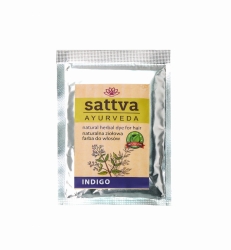 Henna INDIGO, Naturalna Farba do Włosów, Sattva, 10g