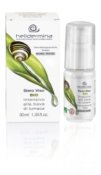 Intensywnie nawilżające serum do twarzy ze 100% naturalnym śluzem ślimaka, Helidermina