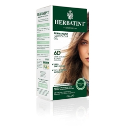 Farba do włosów Herbatint, CIEMNY ZŁOTY BLOND, seria złota, 6D