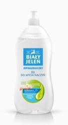 Żel do mycia naczyń z rumiankiem i alantoiną, Biały Jeleń, 1l