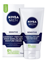 NIVEA FOR MEN Sensitive Nawilżający krem do twarzy  75ml