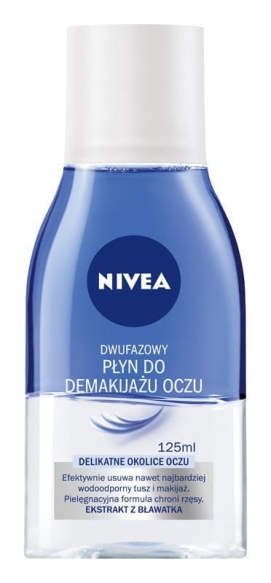 Nivea Płyn dwufazowy do demakijażu oczu  125ml