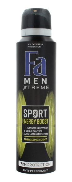 Fa Men Sport Energy Boost 72H Dezodorant w sprayu  150ml