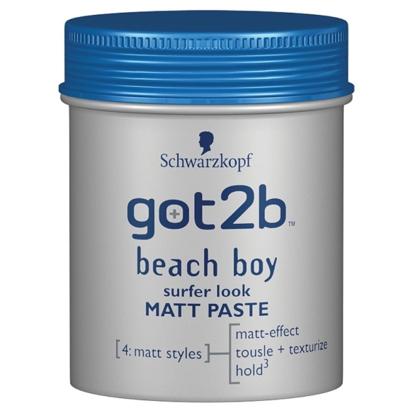 Schwarzkopf Got2b Beach Boy Pasta modelująca matująca  100ml