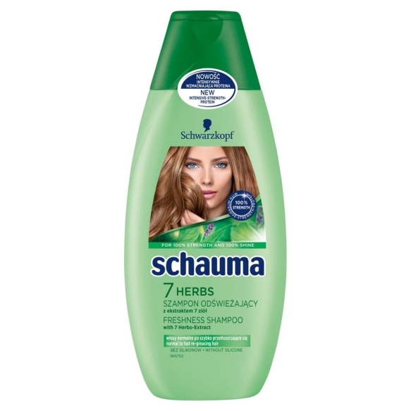 Schwarzkopf Schauma Szampon do włosów 7 Herbs  400ml