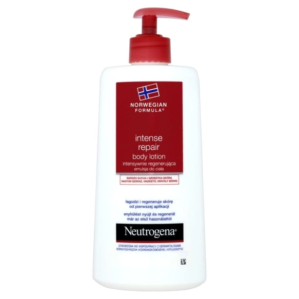 Neutrogena Formuła Norweska Regenerująca emulsja do ciała skóra bardzo sucha szorstka  400ml