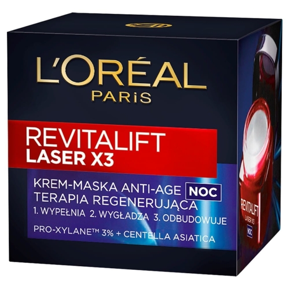 Loreal REVITALIFT LASER Krem na noc