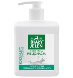 Biały Jeleń Codzienna Pielęgnacja Mydło w płynie Kozie Mleko, 500ml