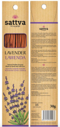 Lawenda - Kadzidełka Naturalne Sattva Incense, 30g