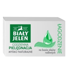 Mydło hipoalergiczne naturalne mydło Łagodzenie, Biały Jeleń, 85g