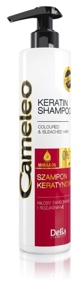 Delia Cosmetics Cameleo Szampon keratynowy do włosów farbowanych 250ml