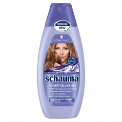 Schwarzkopf Schauma Szampon do włosów Power Volume 48H 400 ml