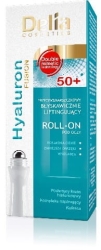 Delia Cosmetics Hyaluron Fusion 50+ Roll-on liftingujący pod oczy  15ml
