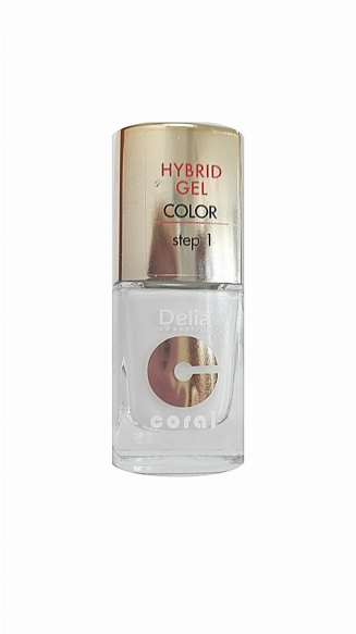 Delia Cosmetics Coral Hybrid Gel Emalia do paznokci nr 25 11ml