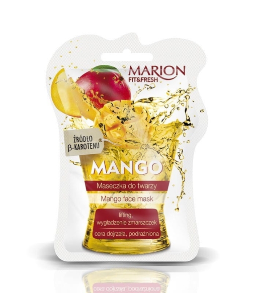 Marion Fit &amp; Fresh Maseczka do twarzy Mango  7.5ml