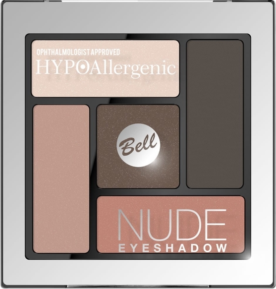 Bell Hypoallergenic Cienie do powiek Nude satynowo-kremowe nr 03  1szt