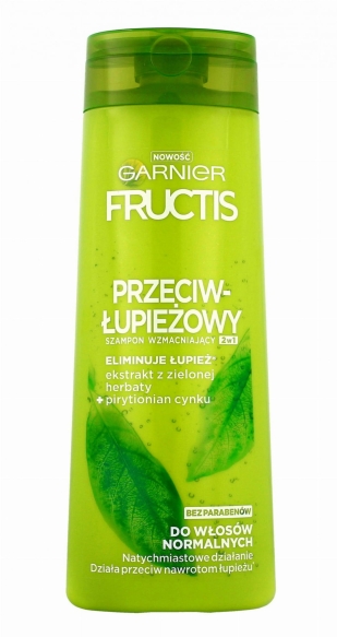 Fructis Przeciwłupieżowy Szampon do włosów 2w1  400ml