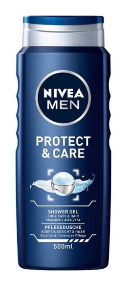 Nivea Men Żel pod prysznic Protect &amp; Care 3w1 500ml
