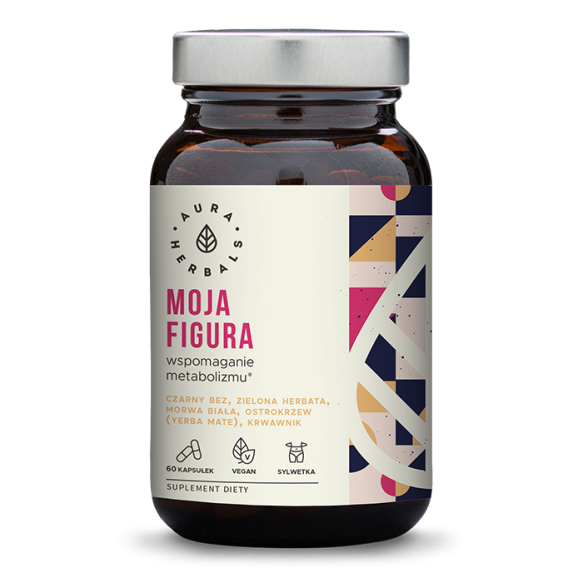 Moja Figura Wspomaganie Metabolizmu, Aura Herbals, 60 kapsułek wegańskich