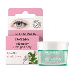 Floslek Odżywczy krem pod oczy świetlik masło Shea 15 ml