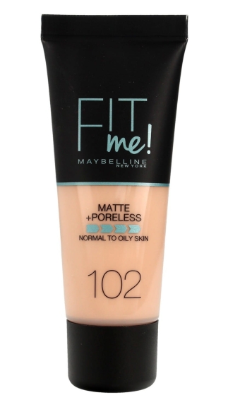Maybelline Fit Me! Podkład matujący nr 102 Fair Ivory  30ml