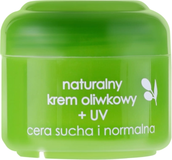 Naturalny Krem Oliwkowy + UV, Cera Sucha i Normalna, Ziaja